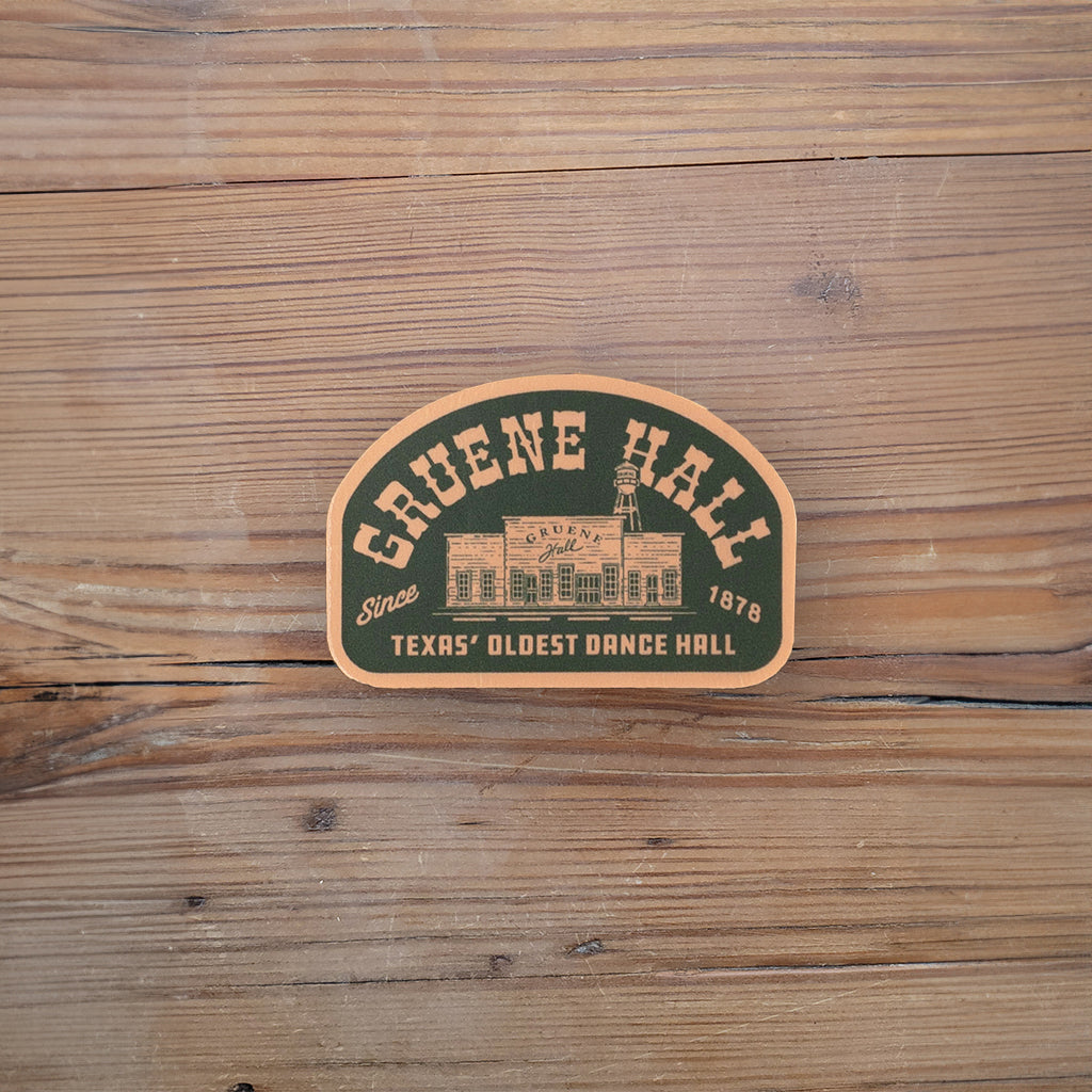 Texas Hill Country Provisions x Gruene Hall Honky Tonk Sticker