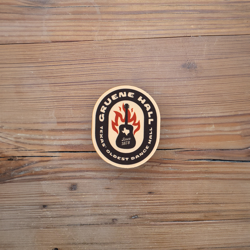 Texas Hill Country Provisions x Gruene Hall Hot Licks Sticker