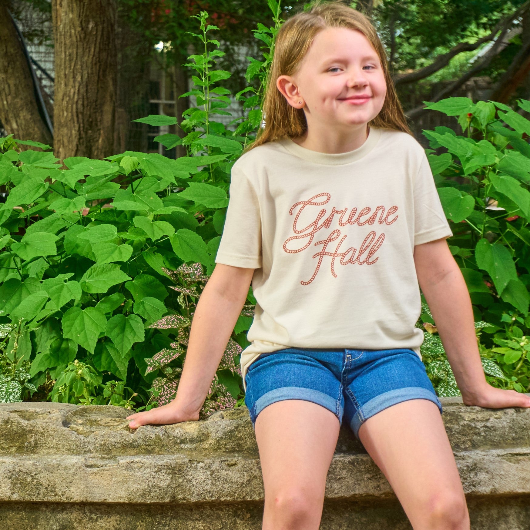 Youth Gruene Hall Rope Script Tee