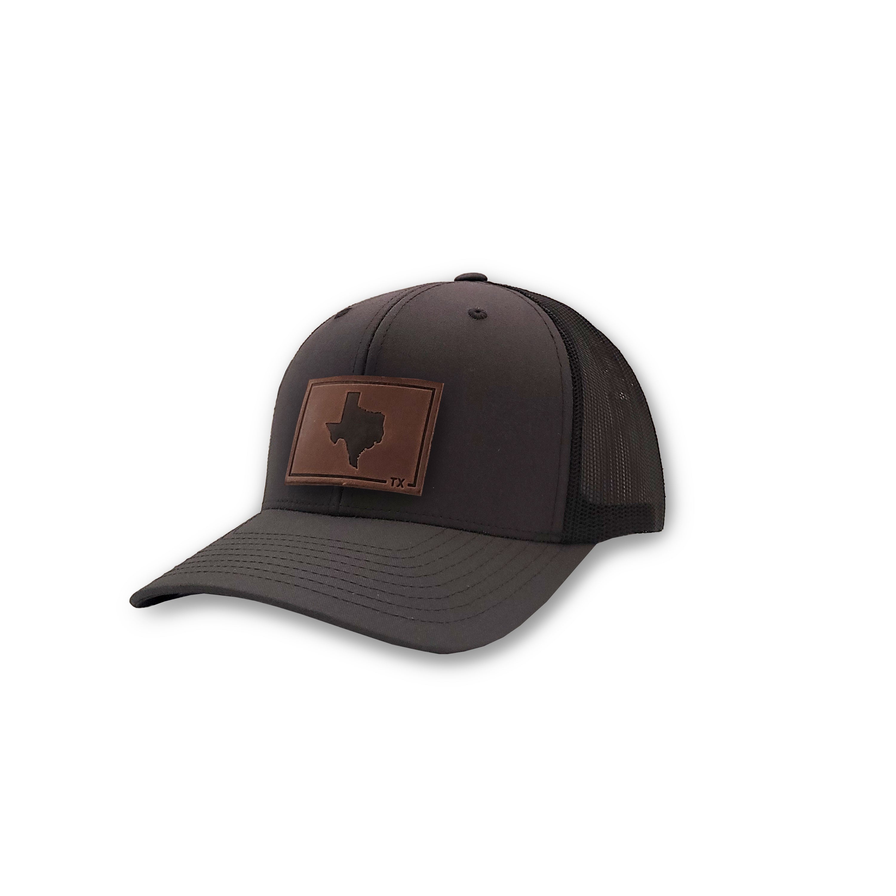 Texas Leather Patch hat by Range Leather Co.