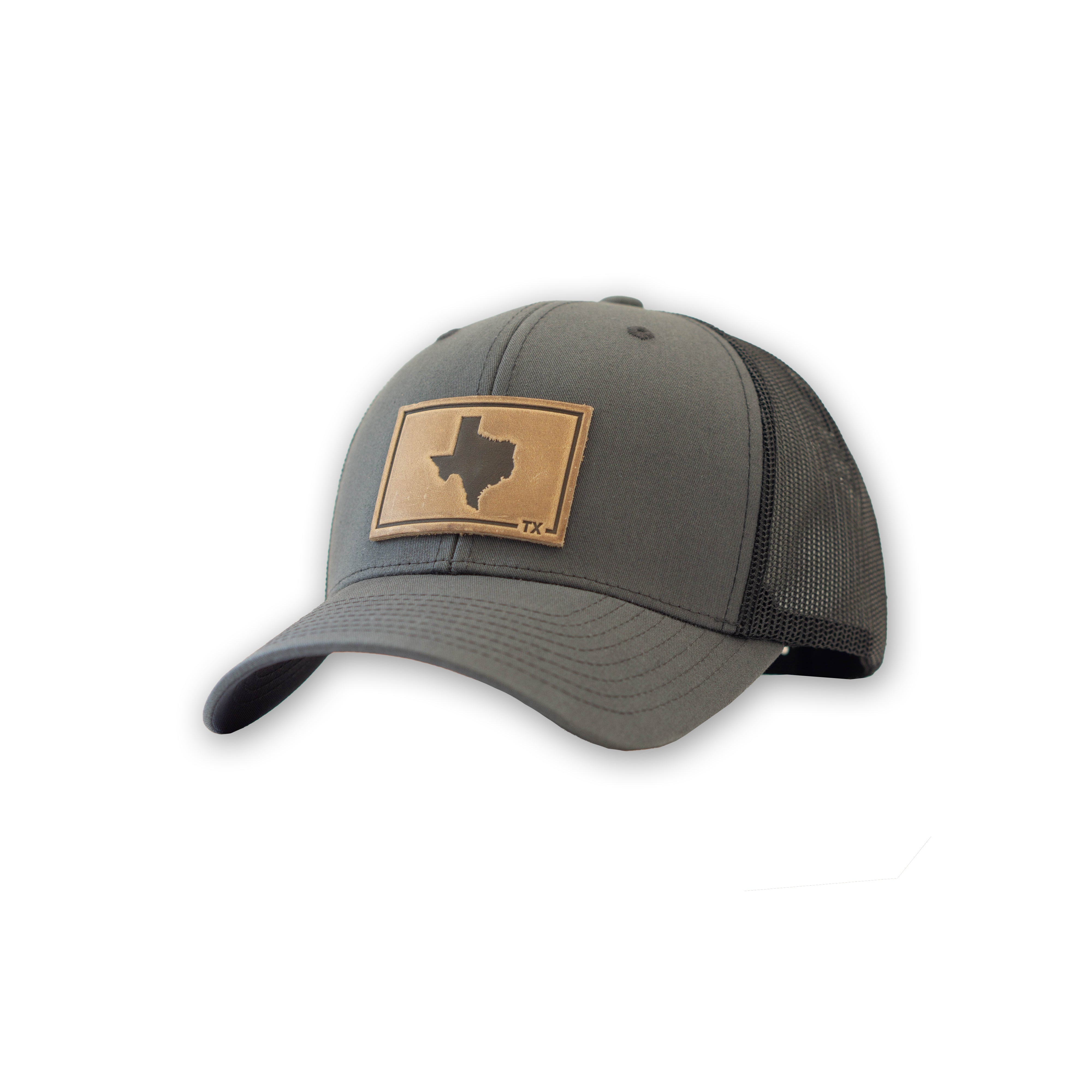 Texas Leather Patch hat by Range Leather Co.