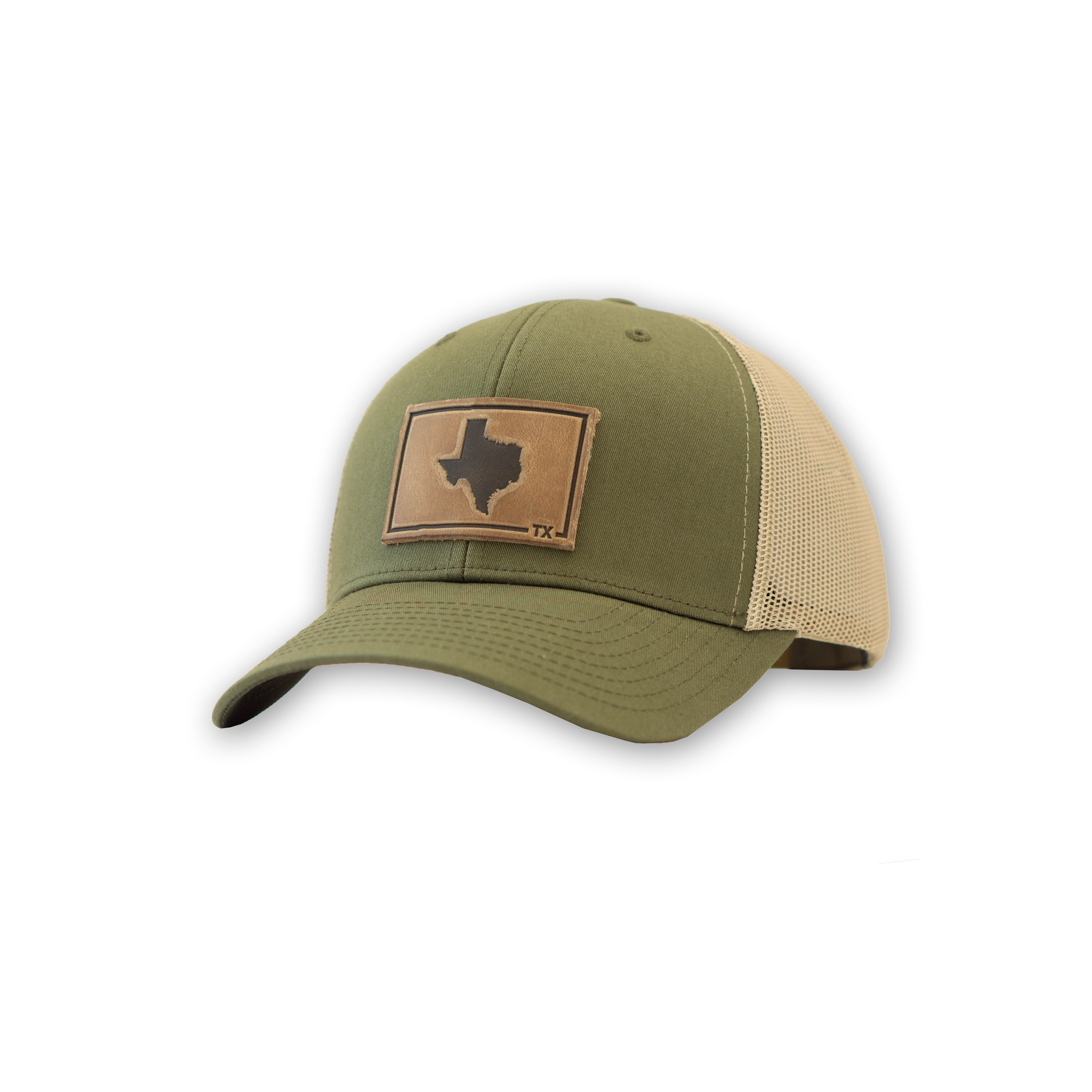 Texas Leather Patch hat by Range Leather Co.