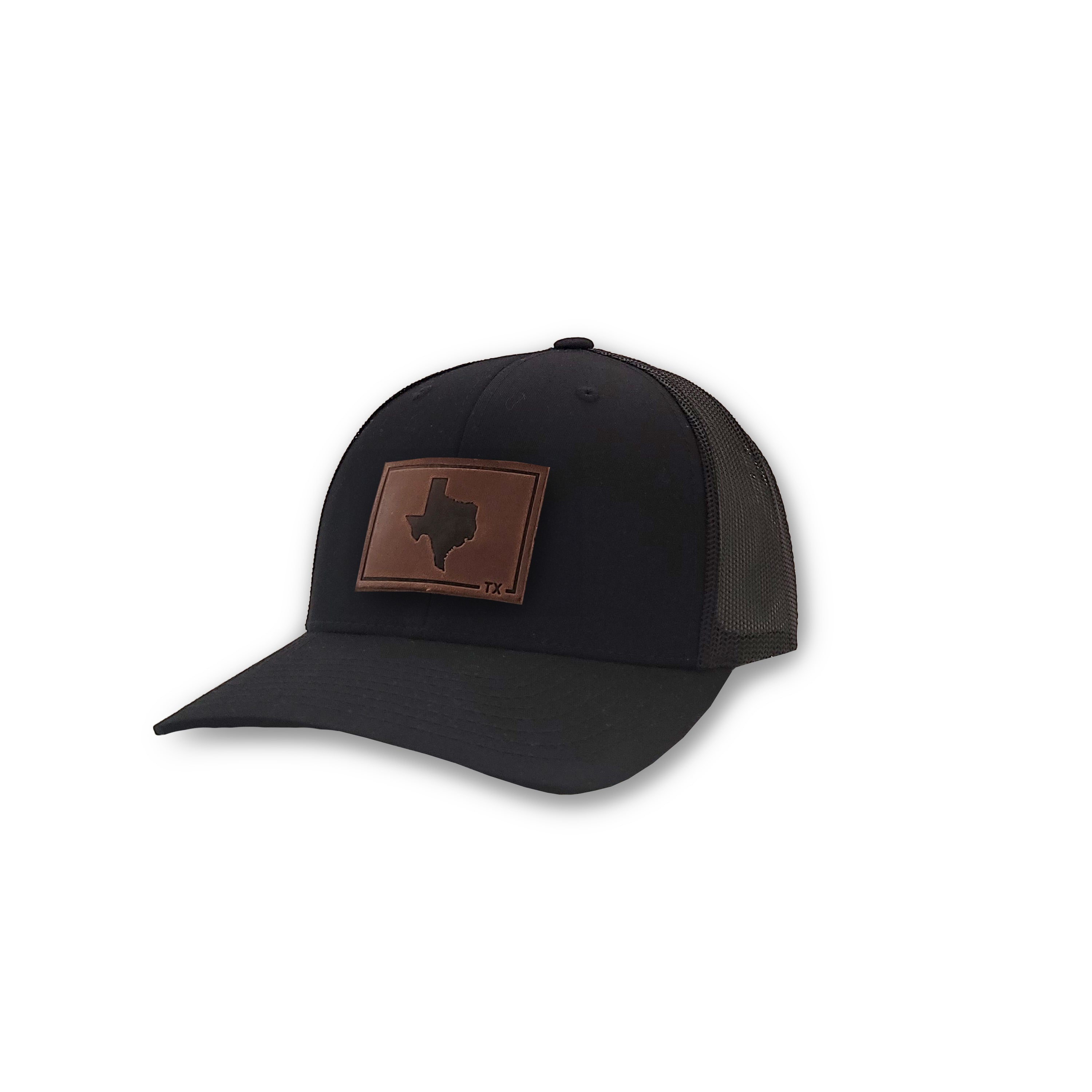 State of Texas Range Leather Patch Cap