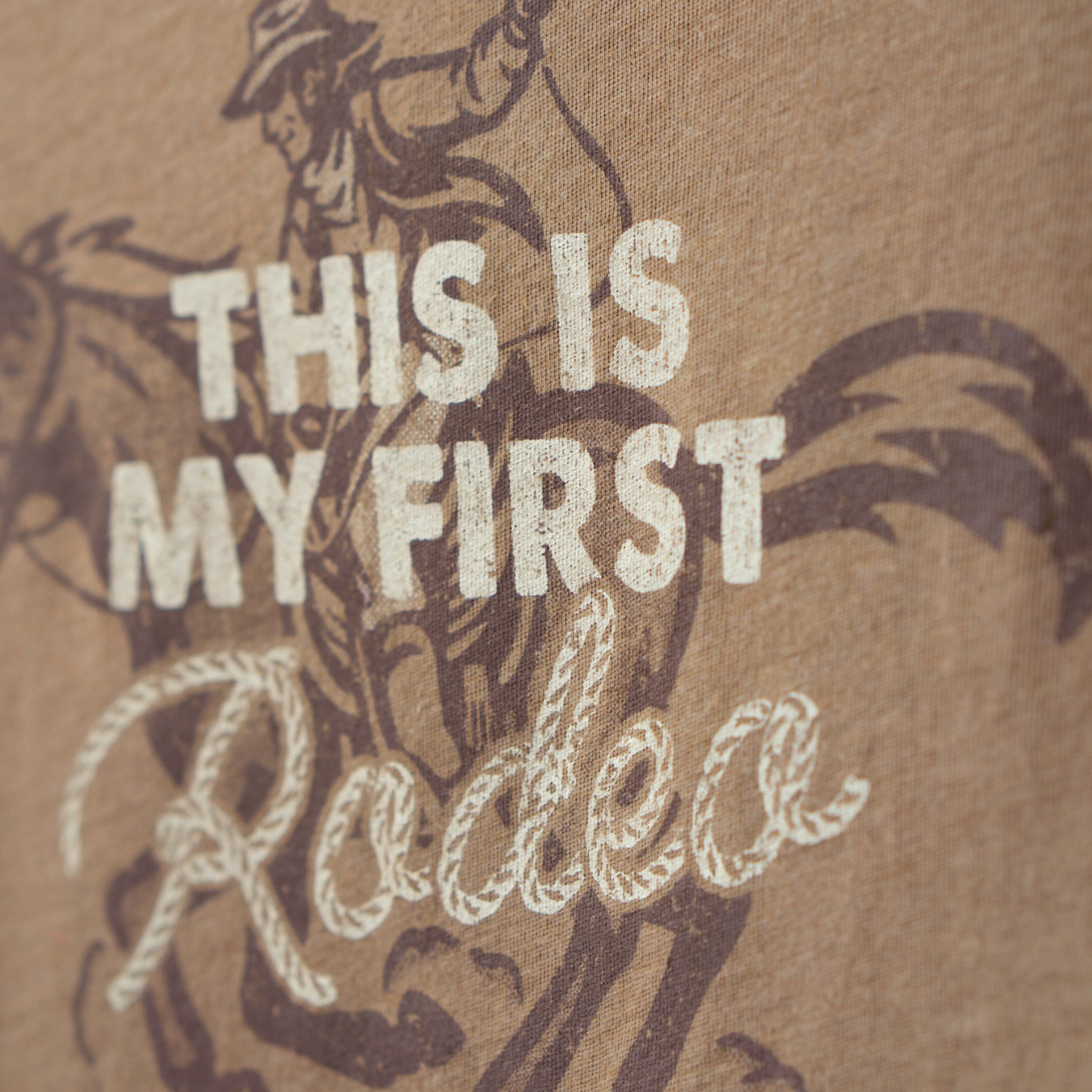 Toddler My First Rodeo Tee