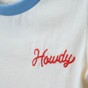 Toddler Howdy Ringer Tee by River Road Clothing