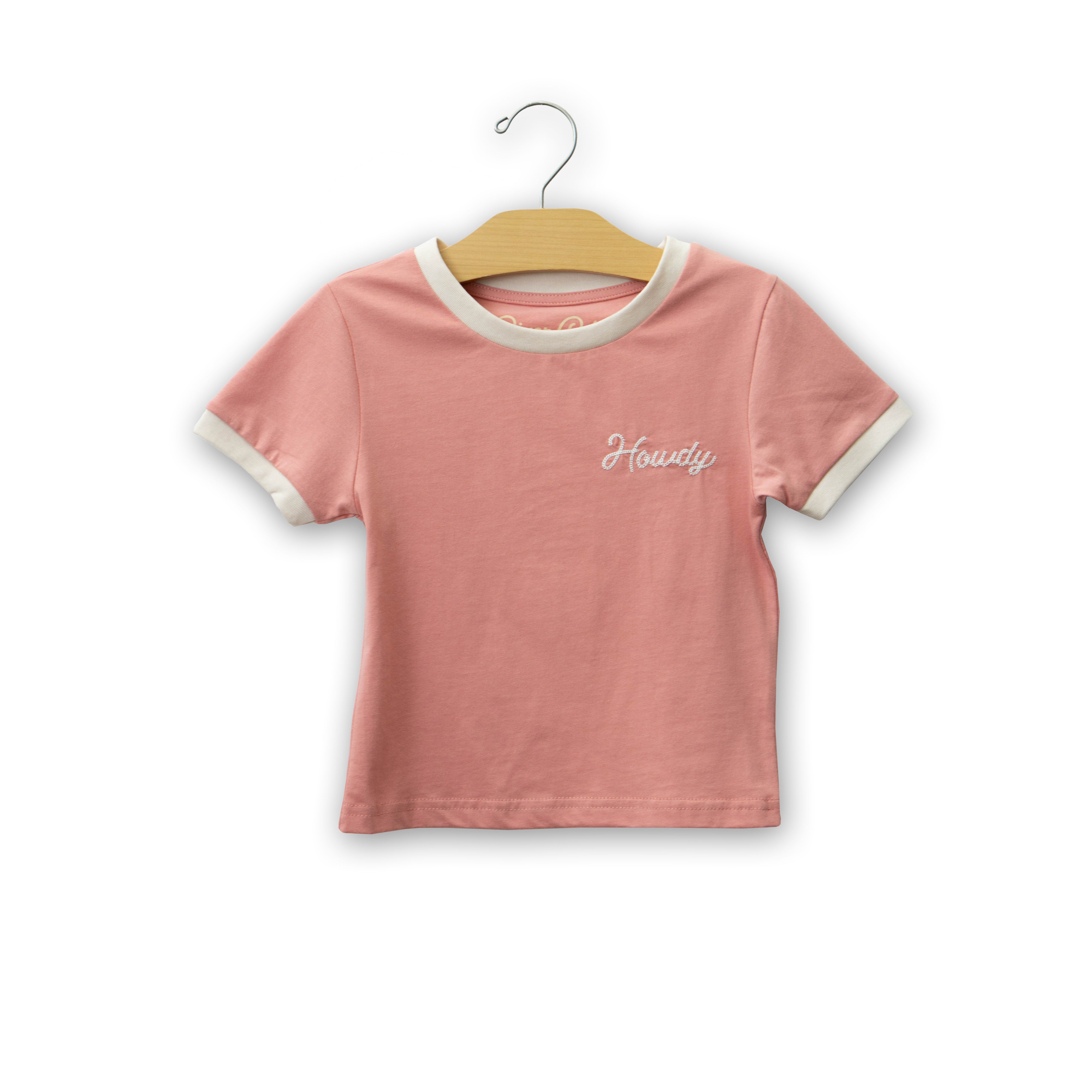 Toddler Howdy Ringer Tee by River Road Clothing