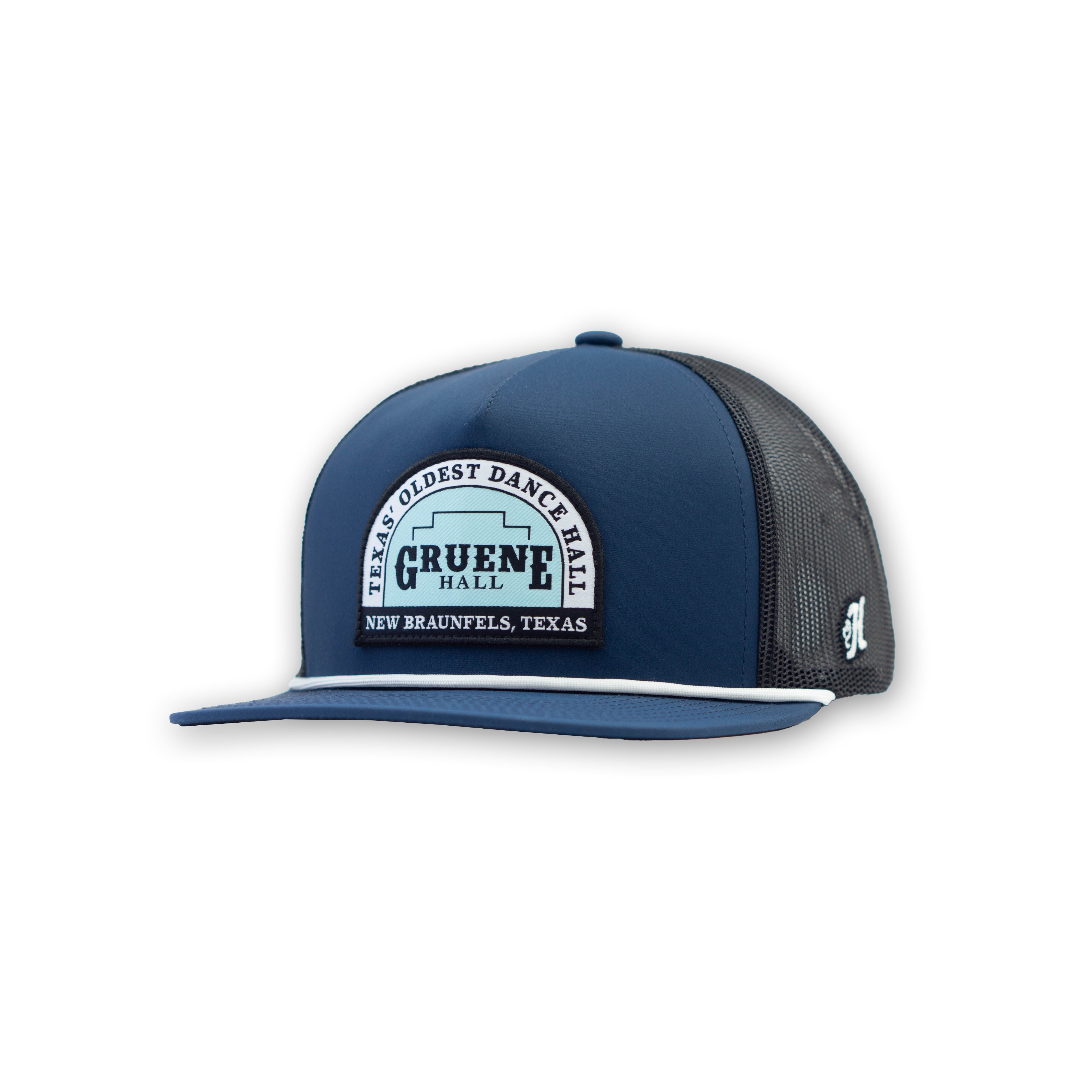 Hooey x Gruene Hall Rounded Patch Cap #GH2505T-NVBK