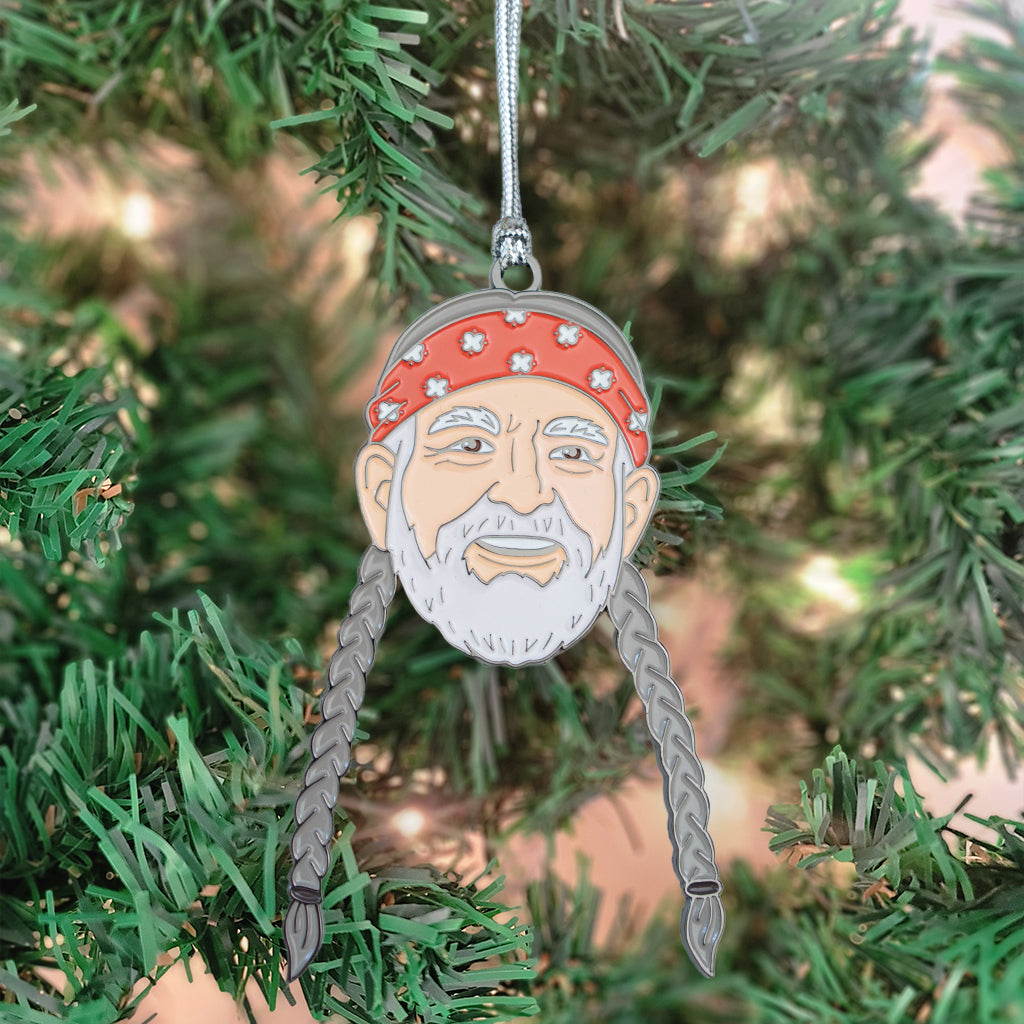 Willie Enamel Ornament