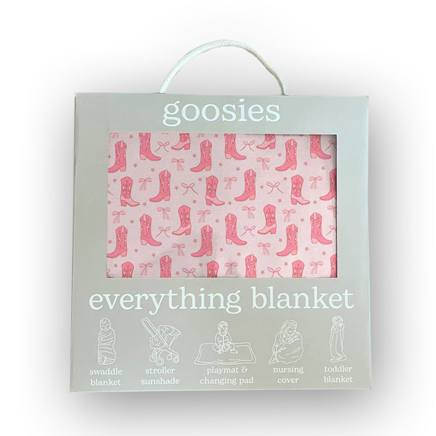 Boots & Bows Everything Blanket by Goosies