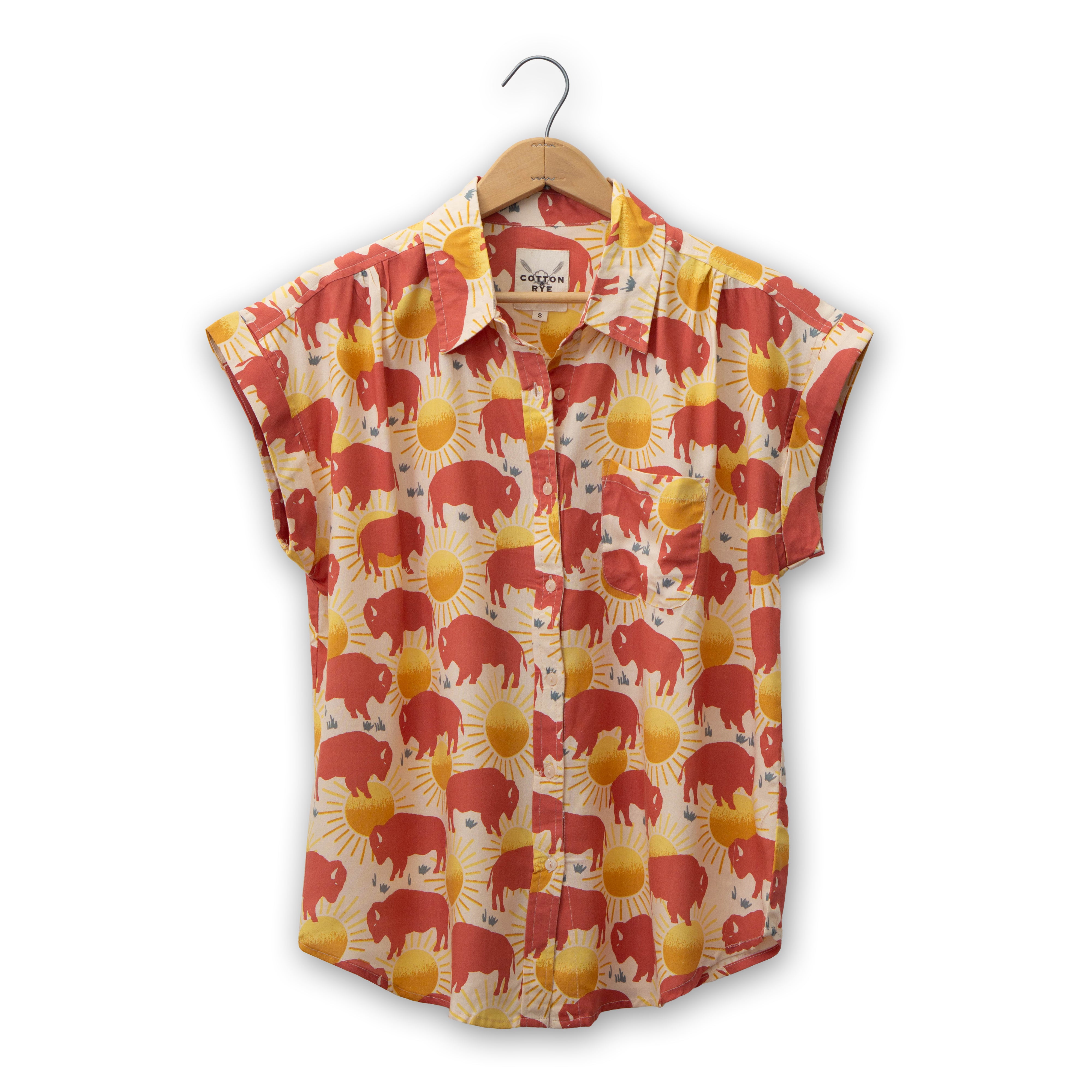 Sunset Buffalo Shirt by Cotton & Rye #CRW9500