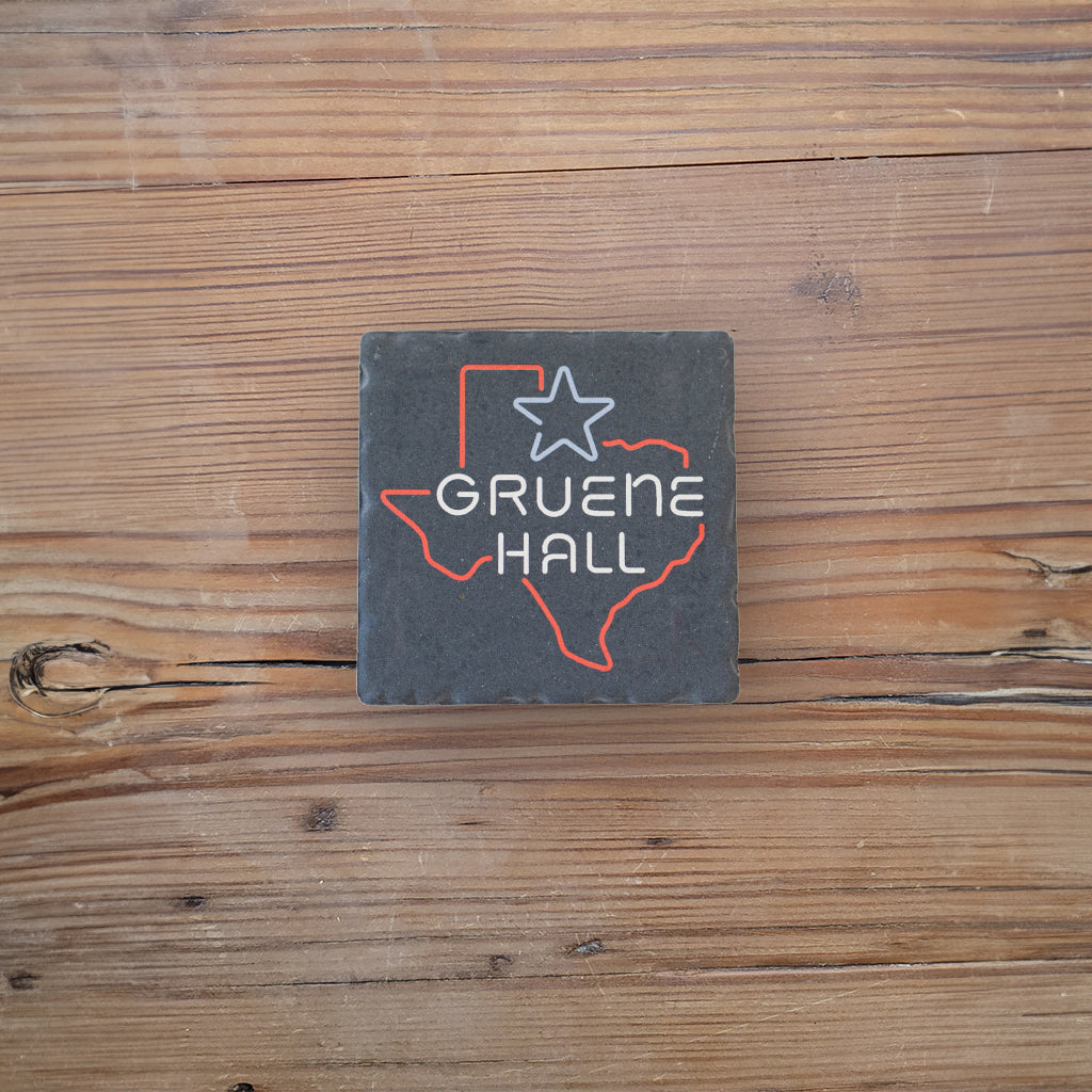 Gruene Hall Neon Sign Ceramic Magnet